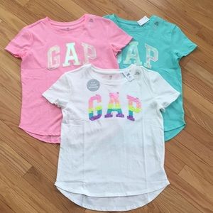 Gap Logo T-shirts (3 piece set)